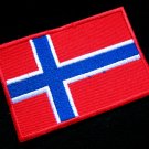 KINGDOM OF NORWAY NORWEGIAN NATIONAL FLAG Sew on Patch