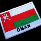 SULTANATE OF OMAN OMANI NATIONAL FLAG Sew on Patch
