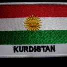 KURDISTAN CURDISTAN CORDUENE LAND OF THE KURDS NATIONAL FLAG Sew on Patch