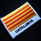 CATALONIA Cataluña CATALAN BARCELONA FLAG Sew on Patch