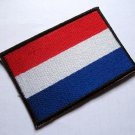 NETHERLANDS HOLLAND DUTCH NATIONAL FLAG Sew on Patch