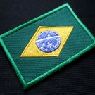 BRASIL BRAZIL SAMBA NATIONAL FLAG Sew on Patch