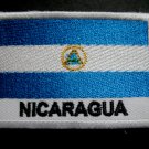 REPUBLIC OF NICARAGUA NICARAGUAN NICA PINOLERO NATIONAL FLAG Sew on Patch