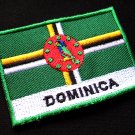 COMMONWEALTH OF DOMINICA NATIONAL FLAG Sew on Patch