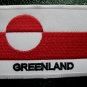 GREENLAND LAND OF THE KALAALLIT GREENLANDER FLAG Sew on Patch