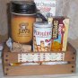 Small Gift Crate Mug Coffee Candy Hot Chocolate Wood Crate dont do mornings