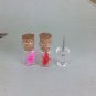 Origami Butterfly Necklace, Glass Bottle,