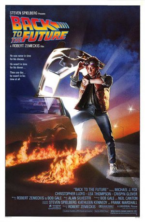 Back to the Future (1985) movie poster