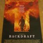 Backdraft (1991) movie poster