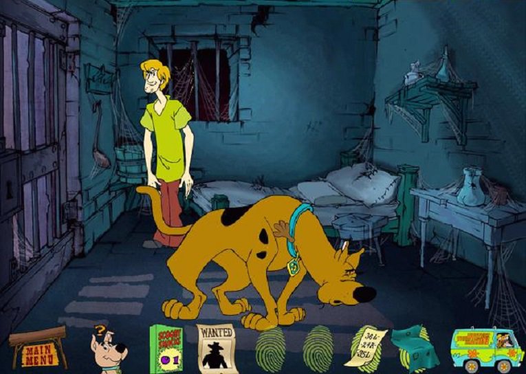 SCOOBYDOO AND THE ADVENTURE IN GHOST TOWN RUSSIAN LANGUAGE PC COMPUTER GAME