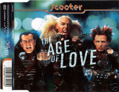 SCOOTER THE AGE OF LOVE GERMAN CD IMPORT NEW