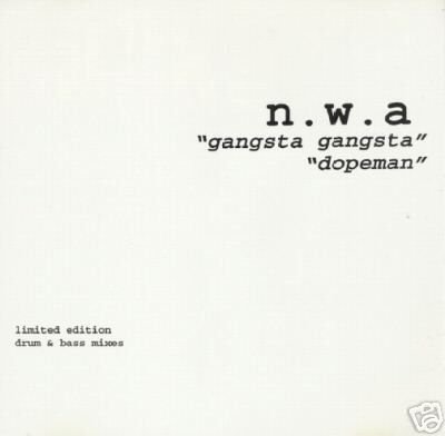 .W.A. NWA GANGSTA GANGSTA DOPEMAN REMIXES CD SEALED