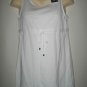 ANNE COLE COLLECTION White 100%Cotton Cover-up NWT SIZE M.
