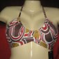 BCBGMAXAZRIA SWIM REVERSIBLE BIKINI TOP NWT SIZE M.