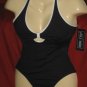 Anne Cole Collection One-Piece Swimsuit NAVY/WHITE SIZE 8  NWT $92.00