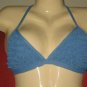 BCBG MAX AZRIA Swimsuit Bikini Halter RUFFLE TOP NWT M
