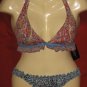 BCBGMAXAZRIA SWIM 2PC HALTER BIKINI SWIMSUIT SIZE L NWT.