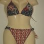 LUCKY BRAND BATHING 2PCS HIPSTER BIKINI swimsuit NWT L