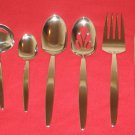 Wallace Silversmiths Thema Fine 18/8 Stainless 6PC Hostess set(Rare)New in Box.
