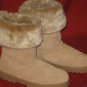RAMPAGE GIRLS ASHLEE CAMEL SUEDE BOOTS SIZE: 9 M NEW.