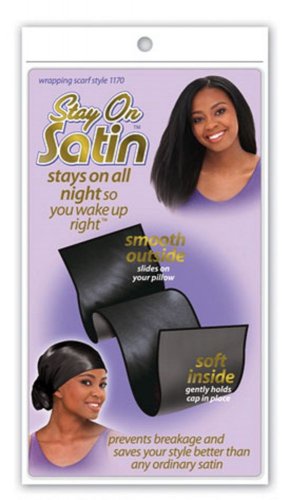 STAY ON SATIN WRAPPING SCARF ( PREVENTS BREAKAGE ) STYLE 1170