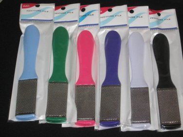 Pedicure Foot Raspe File ( Callus Remover )Red,Black,White,Pink,Green,Sky Blue.