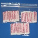 SUPERTAPE MINI STRAIGHT HAIRPIECE TAPE 108 PIECES ~ LACE FRONT WIGS.