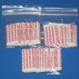 SUPERTAPE MINI STRAIGHT HAIRPIECE TAPE 108 PIECES ~ LACE FRONT WIGS.