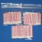 SUPERTAPE MINI STRAIGHT HAIRPIECE TAPE 108 PIECES ~ LACE FRONT WIGS.