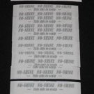 WALKER N0 SHINE TAPE 3/4" X 3" STRAIGHT ( 72 STRIPS ) FOR  WIGS & TOUPEE.
