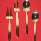 Wallace Silversmiths "THEMA" Fine 18/8 Stainless 4-PC Place Set  .