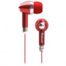 Coby Attitudz CVE53 Earphone Red