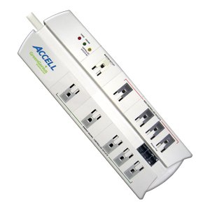 Accell GreenGenius D080B-003K 10-Outlet Surge Suppressor
