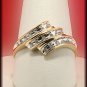 10K GOLD , 1/4 CARAT DIAMOND RING