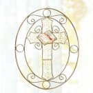 Capiz Cross Suncatcher
