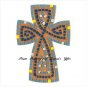 Earthernware Mosaic Cross