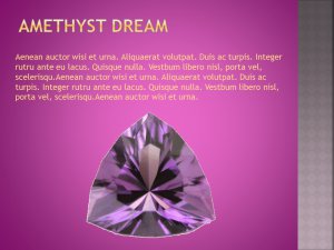 Amethyst Dream