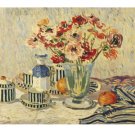 Mathieu Still Life with Anemones