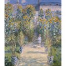 Monet The Artist's Garden at Vetheuil, 1880