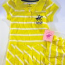 BEVERLY HILL POLO CLUB 24M YELLOW\WHITE STRIP