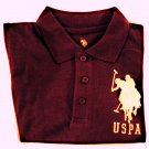 BROWN U.S POLO ASSN. KIDS WITH LARGE GOLD\YELLOW POLO ICON