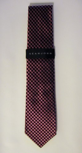 SEAN JEAN HOT PINK\BLACK SQUARE