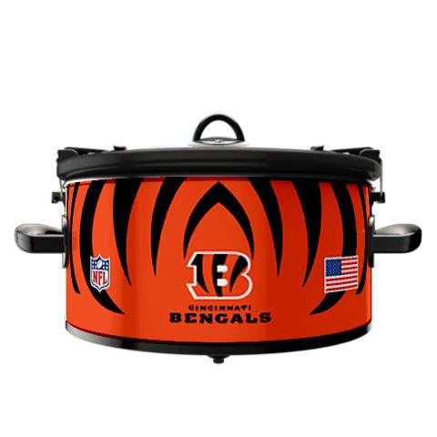 Official NFL Crock-Pot Cook & Carry 6 Quart Slow Cooker - Cincinnati ...