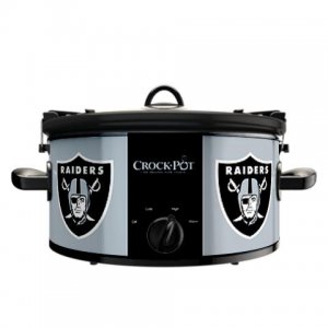 Oakland Raiders - Official NFL Crock-Pot Cook & Carry 6 Quart Slow Cooker