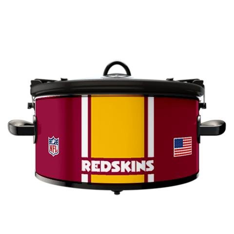 Official NFL Crock-Pot Cook & Carry 6 Quart Slow Cooker - Washington ...