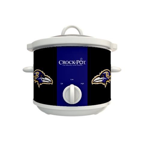 Official NFL Crock-Pot Cook & Carry 2.5 Quart Slow Cooker - Baltimore ...