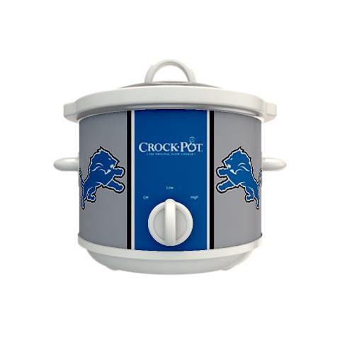 Official NFL Crock-Pot Cook & Carry 2.5 Quart Slow Cooker - Detroit Lions