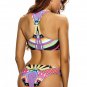 Boho Tribal Print High Neck Swimsuit Item NO: LC41717-2