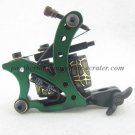 New Aluminum Alloy Tattoo Machine Gun 10 Wrap Coils Supply Free Shipping HB-LHJD006B