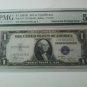 1935 B SILVER CERTIFICATE OBSTRUCTED PRINTING ERROR